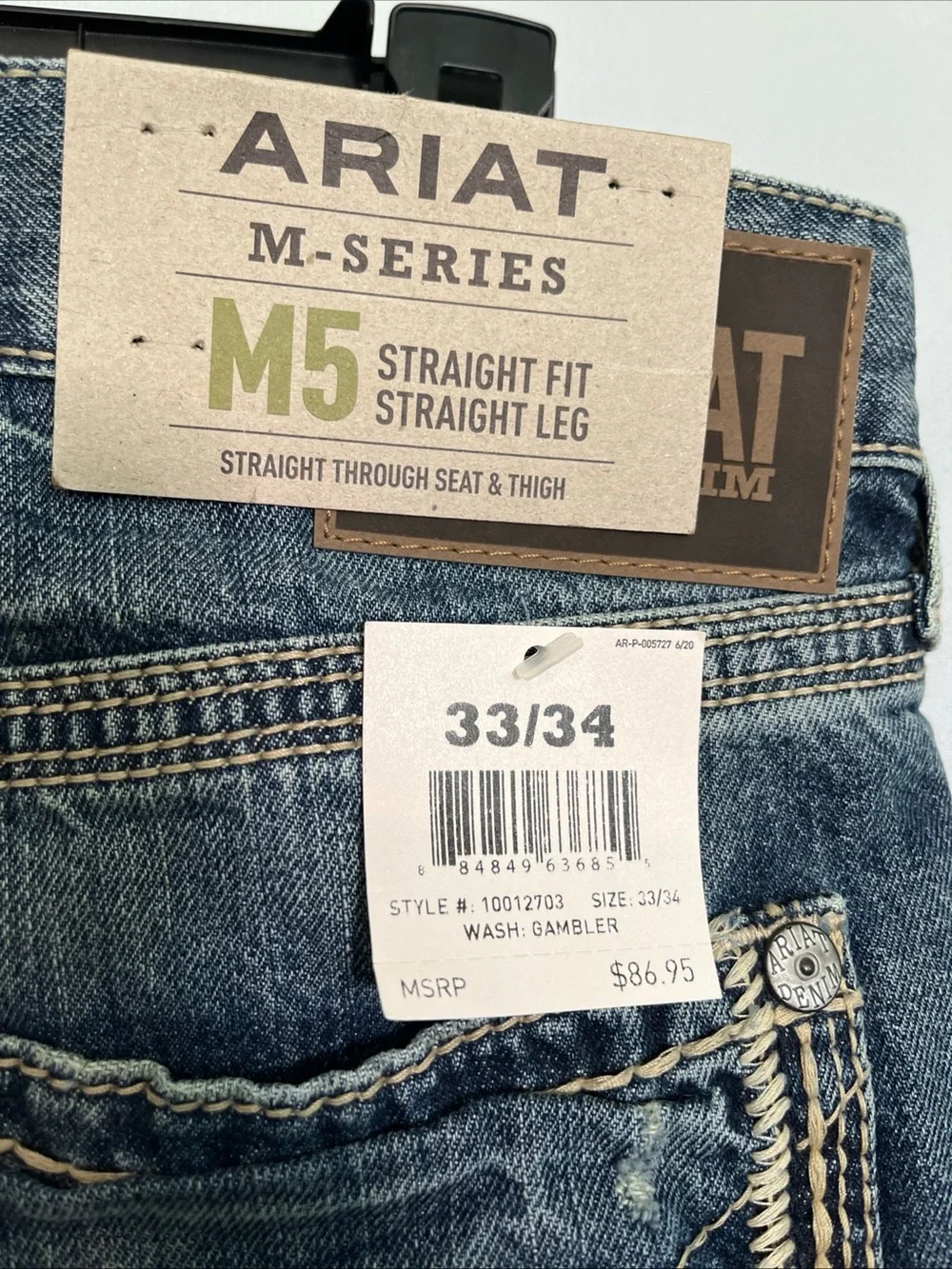 Ariat straight leg